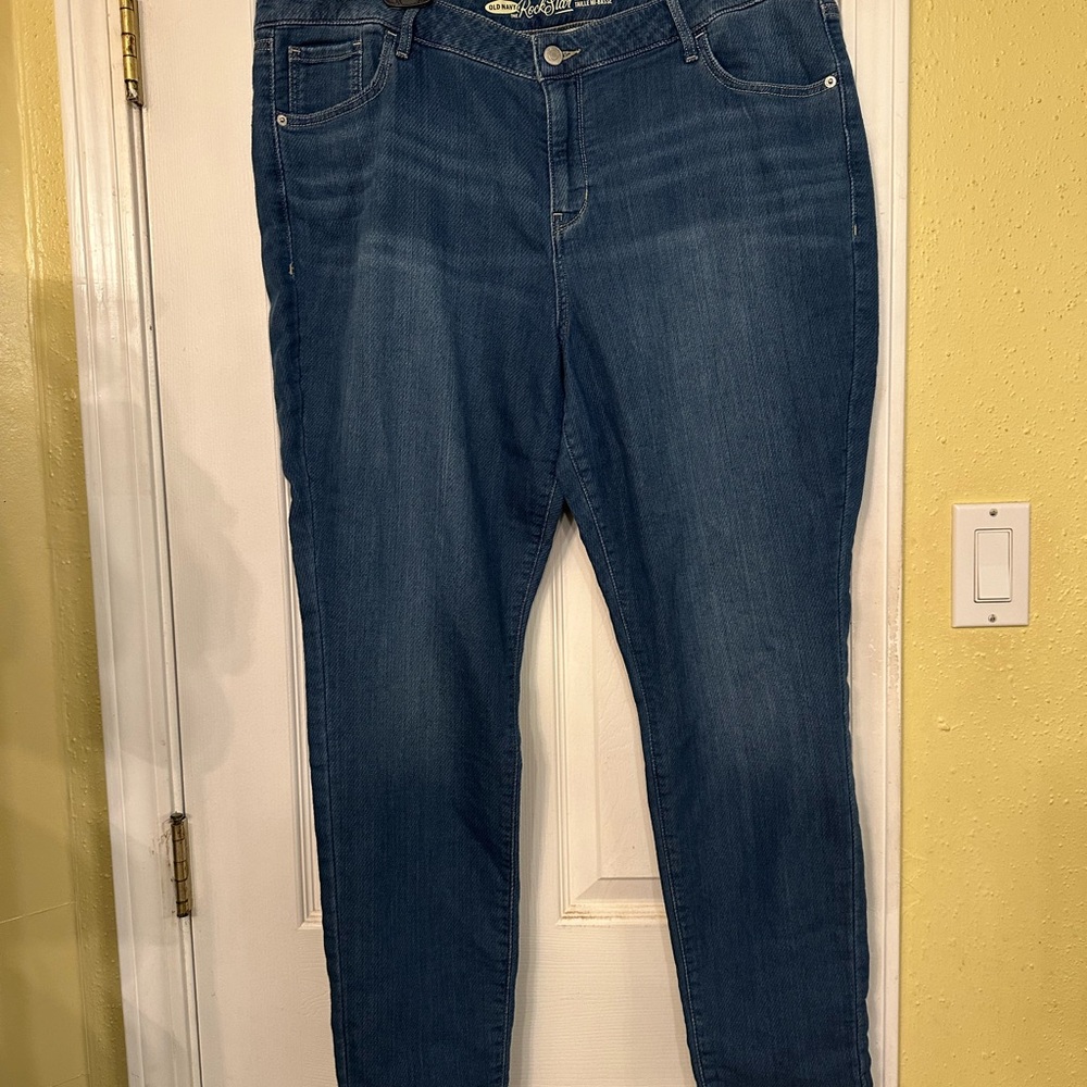Old Navy Blue Skinny Jeans Classic Denim